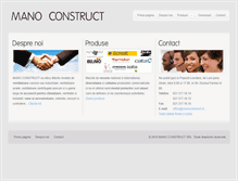 Tablet Screenshot of manoconstruct.ro